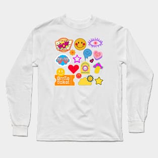 retro style Long Sleeve T-Shirt